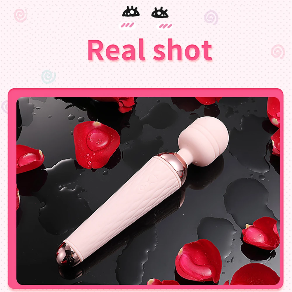 USB Перезаряжаемый AV вибратор для женщин G Spot Стимулятор клитора волшебная палочка