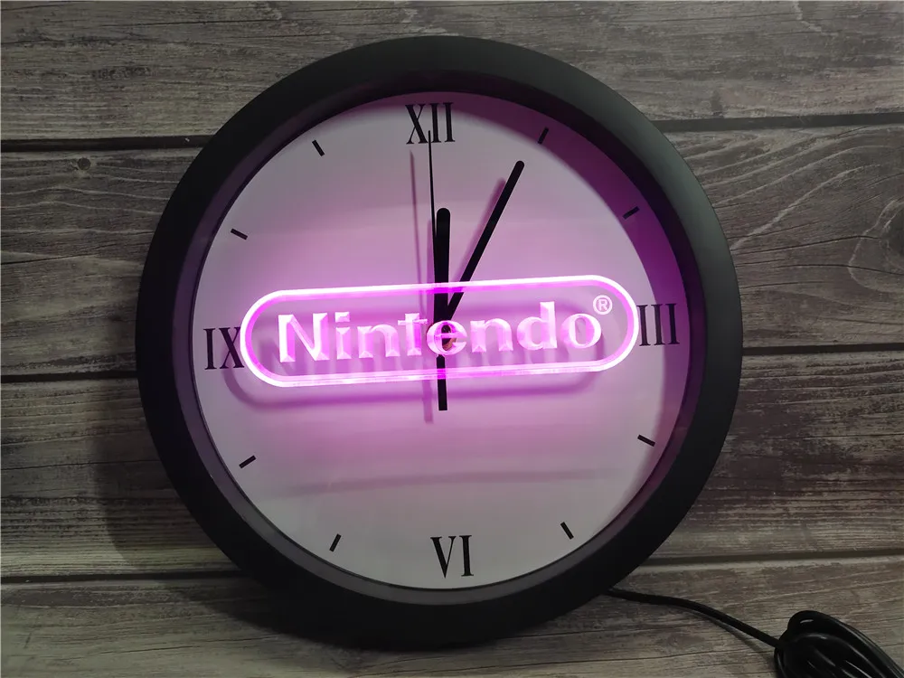 0H021 Nintendo игровое приложение RGB 5050 светодиодные неоновые вывески настенные