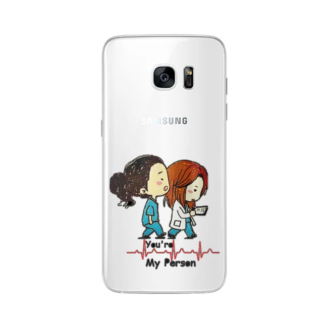 Чехлы для Samsung Galaxy S6 S7EDGE S8 S9 S10PLUS M10 M20 Мягкий ТПУ ты мой человек для Fundas GREYS Anatomy чехол для телефона