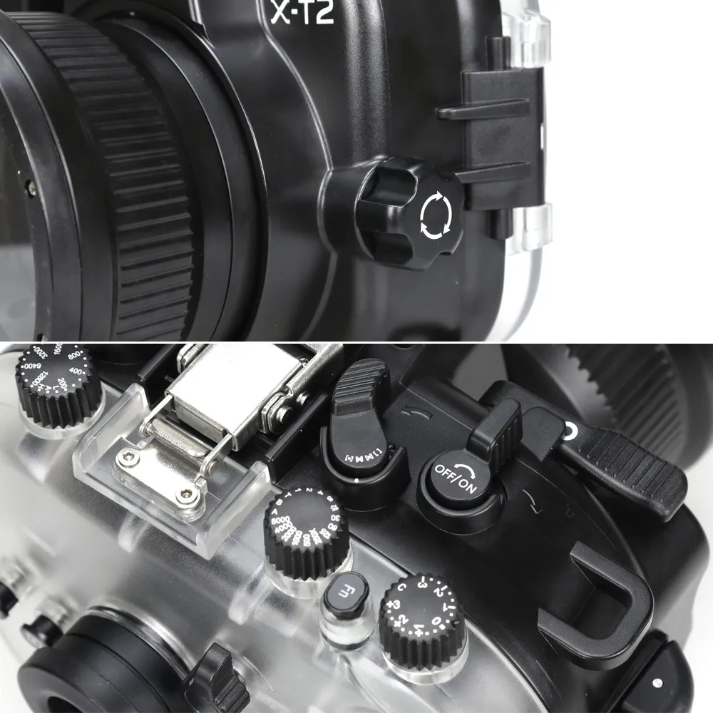 Чехол Seafrogs для подводной камеры Fujifilm X T2 (16 55 мм) 40 м/130 футов|Сумки