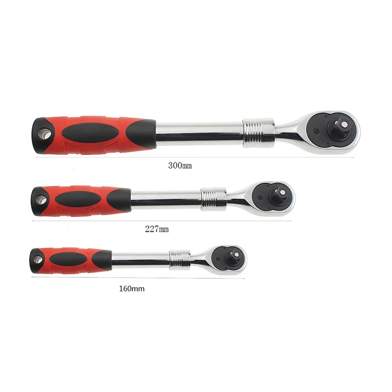 FATCOOL 1/4 &quot3/8&quot 1/2 &quot72 Зубы телескопическая розетка гаечные ключи гаечный ключ CR V