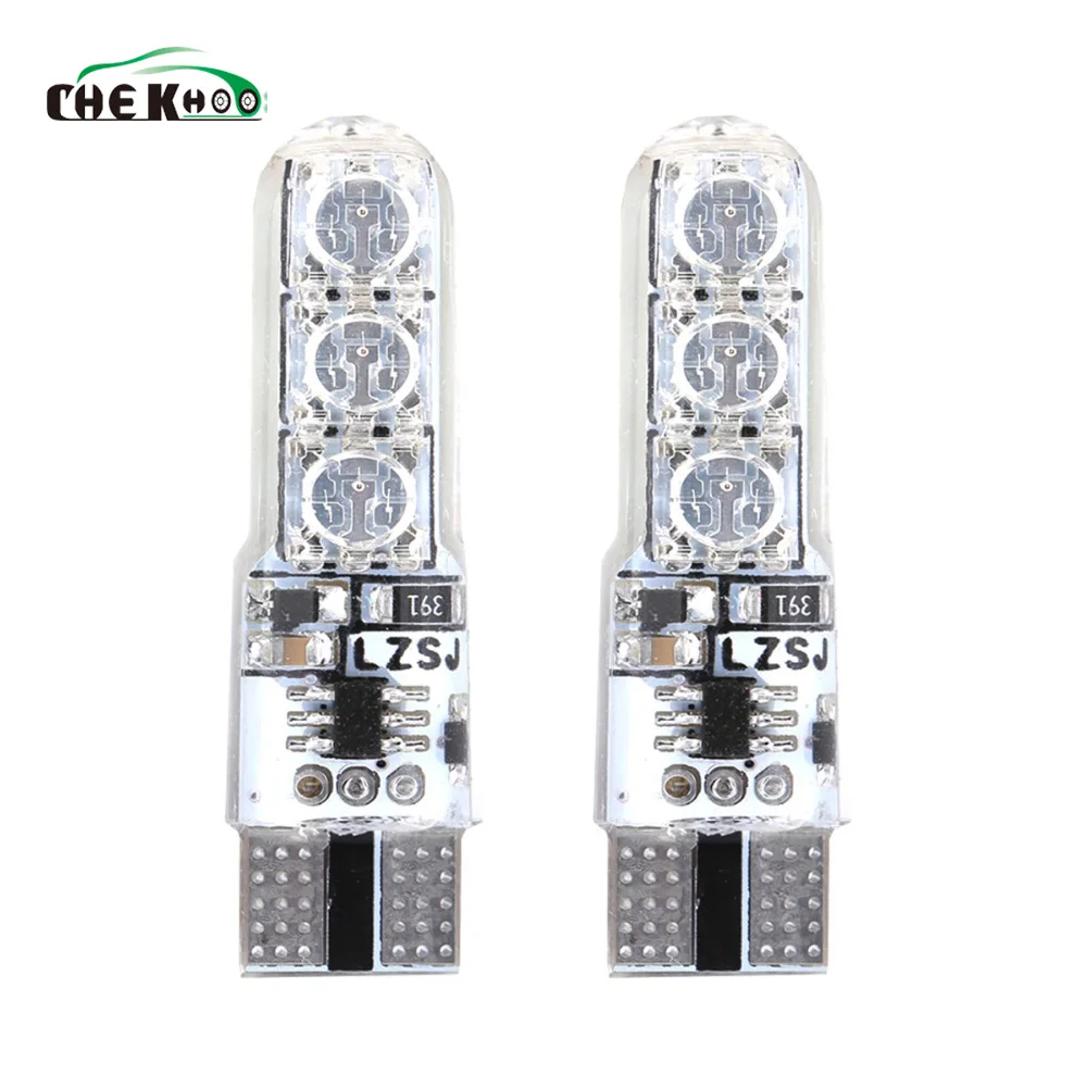 T10 W5W 5050 SMD Auto Car RGB Led Interior Dome Wedge Reading Light Strobe Lamp Clearance Bulb Width With Remote Control | Автомобили и