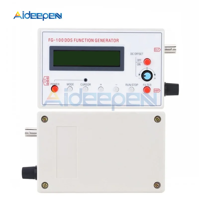DDS функциональный генератор сигналов Модуль источника сигнала 1 Гц-500 кГц счетчик