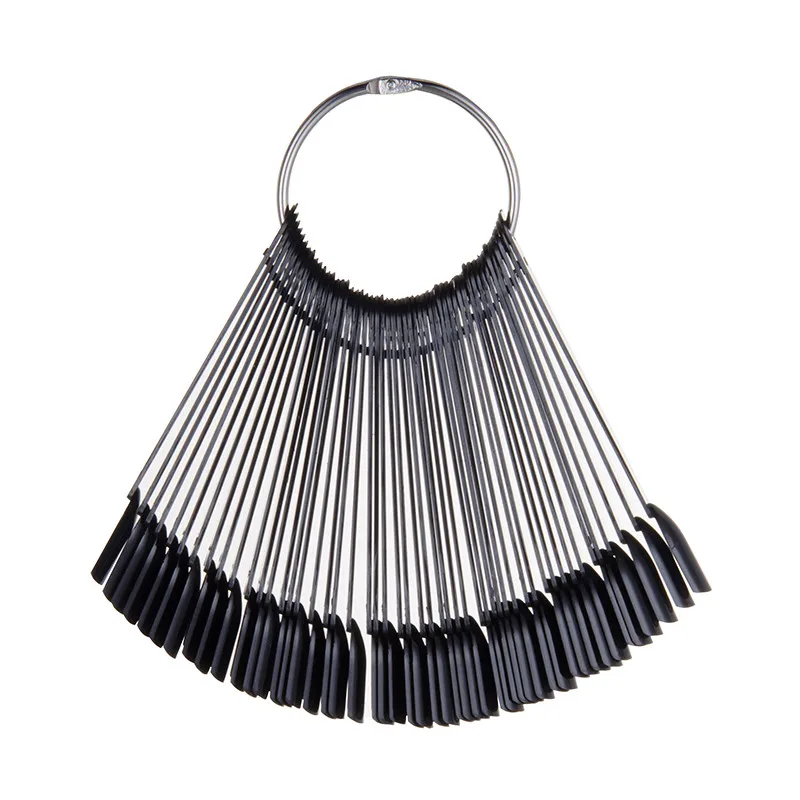 Секторный/белый/прозрачный для маникюра демонстрации искусственных ногтей на