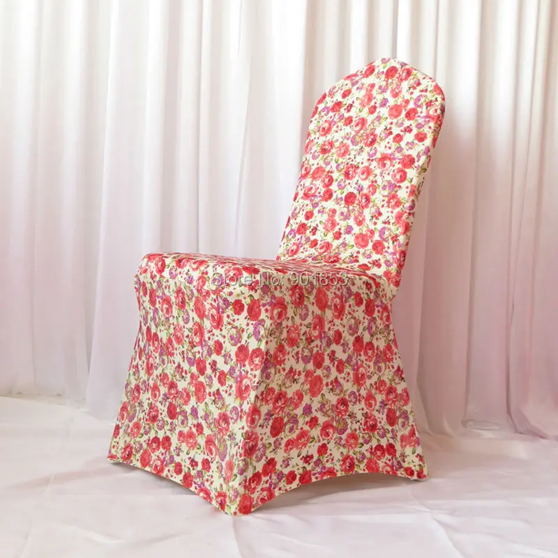 Чехол на стул с принтом из тяжелого спандекса для подводного плавания/лайкры|printed