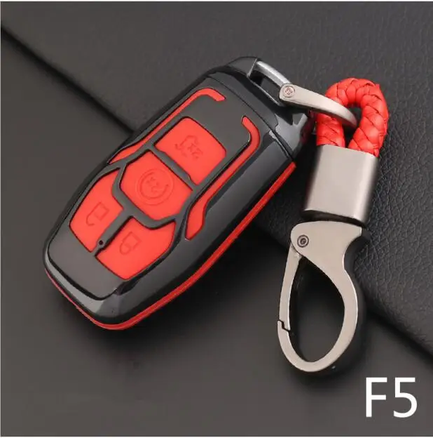 Автомобильный Стайлинг автомобильный чехол для ключей Чехол Ford Fusion Mondeo Mustang aurus