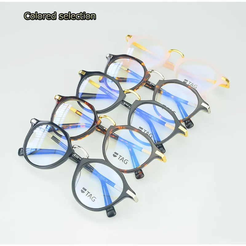 2017 винтажная декоративная оптическая оправа для очков близорукости круглые