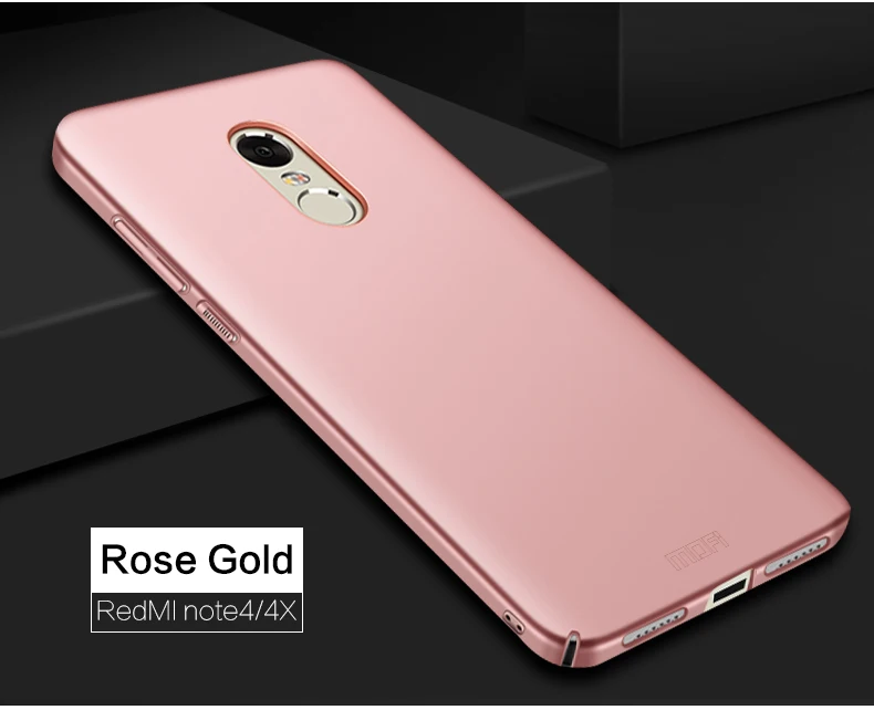 Для Xiaomi Redmi Note 4 MOFI чехол жесткий чехол для Xiaomi Redmi Note 4 чехол Высокое качество телефон оболочка для Redmi Note 4