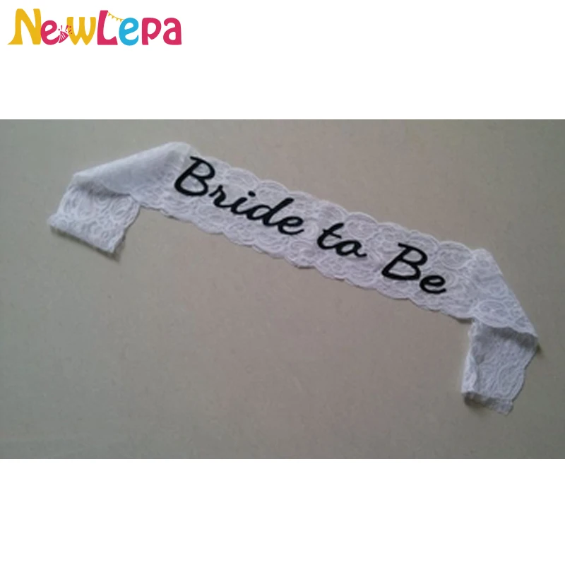 Классический черный и белый кружевной пояс для невесты Ночная Свадебная