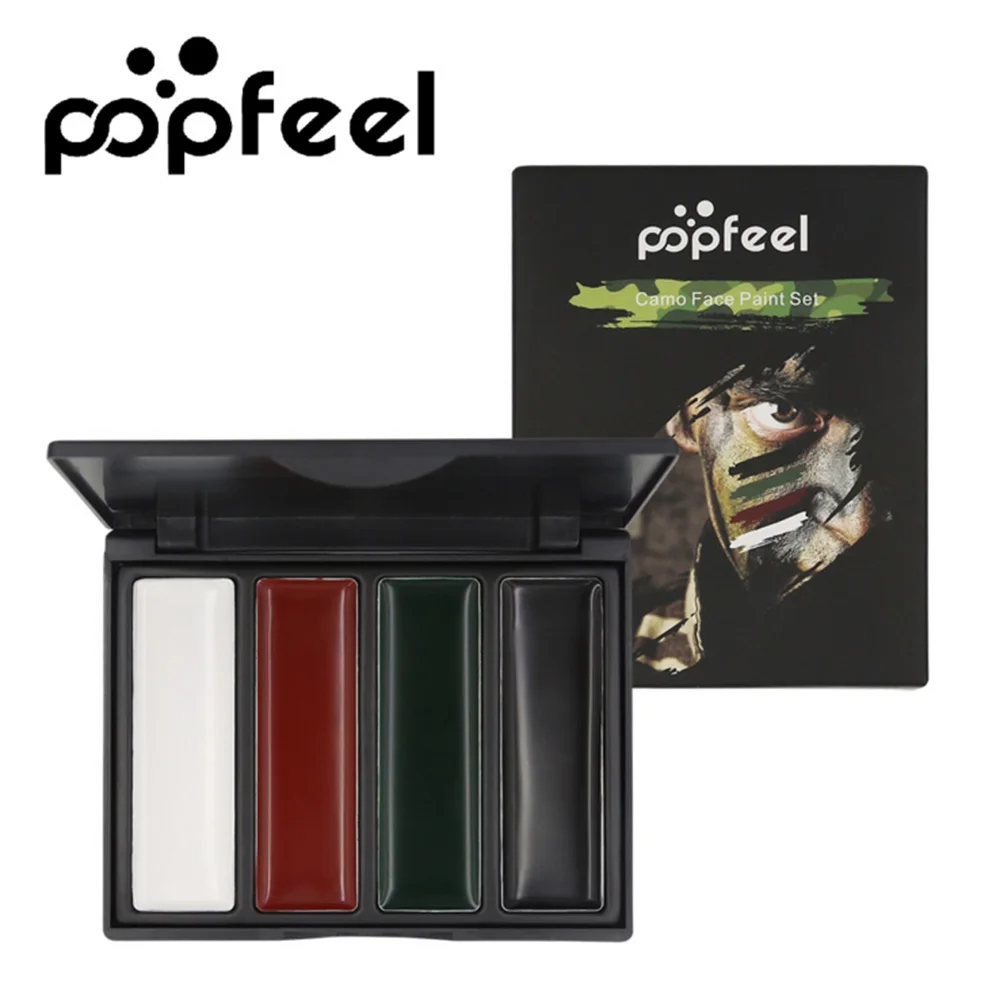 POPFEEL 4 цвета флэш-масло для тату Краски ing Art использования в открытый Стиль