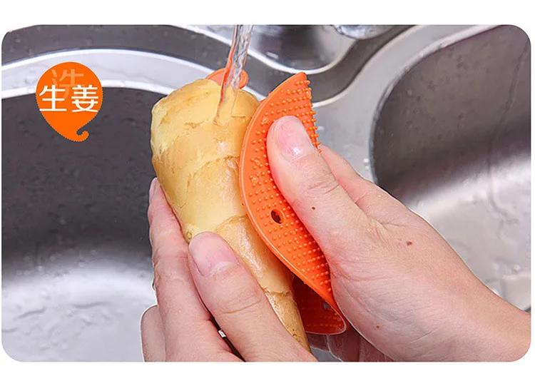 1 шт. многофункциональная кухонная щетка для чистки картофеля | Дом и сад