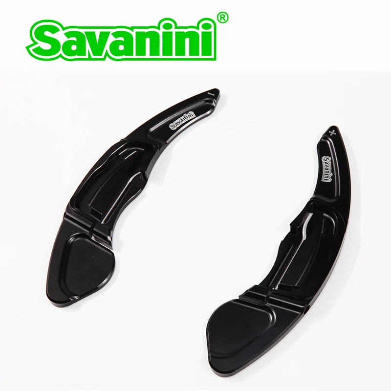 Savanini 2 шт алюминиевый рычаг переключения передач для Honda Fit(2009-2013) и Civic(2009) Авто Стайлинг - Цвет: Черный
