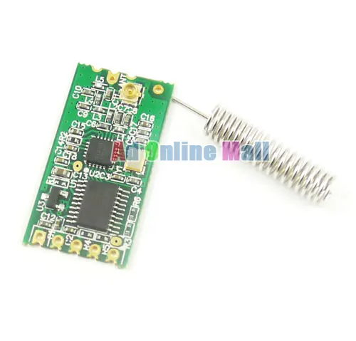 5 шт./лот HC 11 433 МГц беспроводной Радиочастотный Серийный UART модуль CC1101 5V 3V AT
