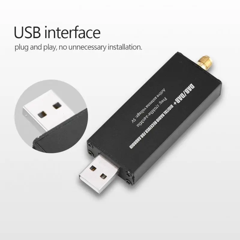 Мини Автомобильный цифровой радиоприемник USB DAB/DAB + Android с навигацией приемник DAB