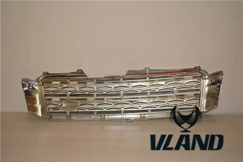 VLAND Автомобильная Передняя решетка для Highlander Kluger Передняя средняя Решетка хром цвет Plug and Play Год 2000-2007