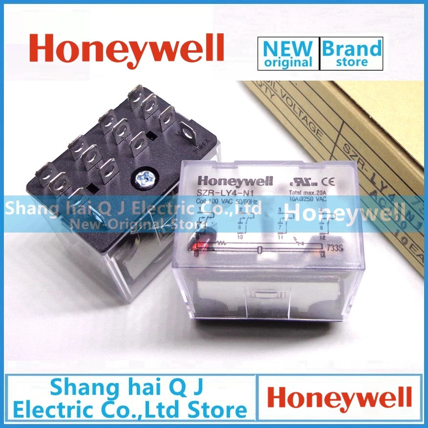 

Honeywell SZR-LY4-N1 100VAC 110VAC relay socket Brand new and original