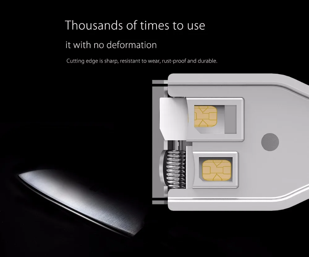 ORICO nsk-2u Резаки для sim-карт Высокое качество Универсальный 3 в 1 сим/Micro/нано