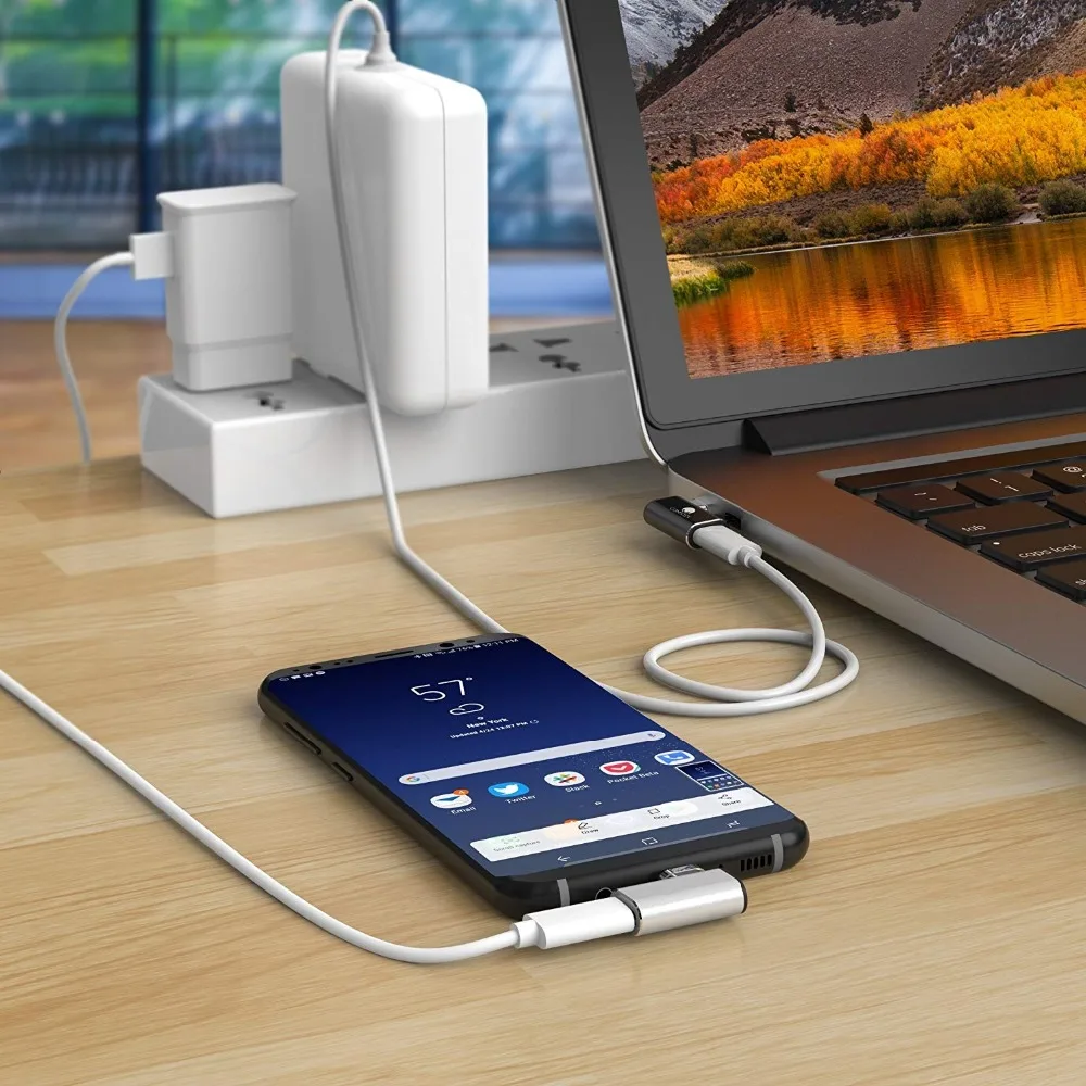 USB-C l-наконечник Магнитный адаптер 5A 87 Вт тип-c PD донгл конвертер для MacBook Pro Dell XPS hp Spectre lenovo Yoga huawei notebook