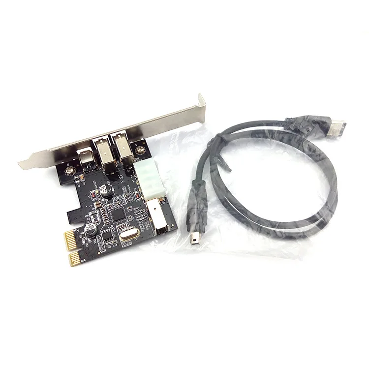 &quotE ZHOU&quot EZRC004 PCI-E1394 Карта видеозахвата через чип с фронтальной HD DV отправка 1394