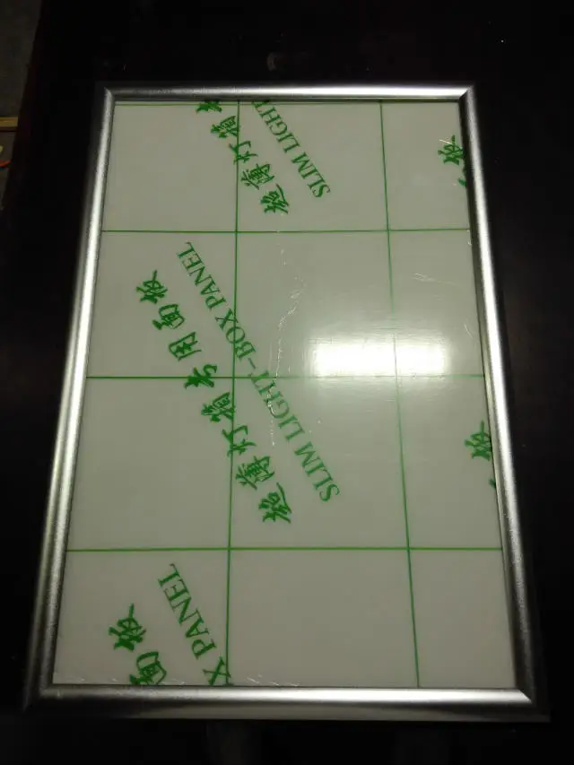 Slim Black Curve Aluminum Frame LED Menu Signs Restaurant Light Boxes A2 5pcs/lot | Лампы и освещение