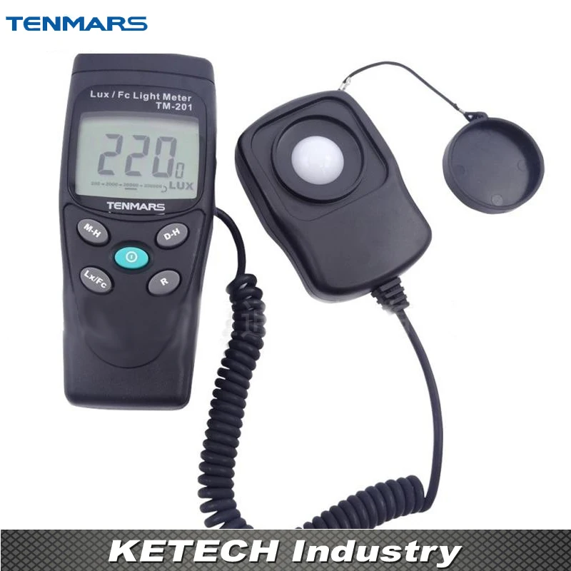 

3 1/2 Digits LCD Digital Light Meter TENMARS TM-201