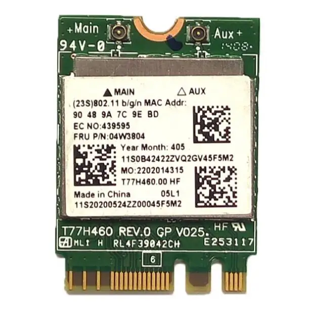 Беспроводная карта RTL8192EEBT FRU 04W3804 04W3805 Thinkpad T440P T440s L440 L540 T540P W540 X240 new X1|Зарядные