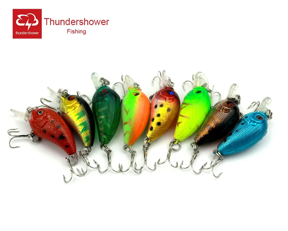 1 шт. мини кренкбейт рыболовная приманка Topwater плавающая для окуня жесткая