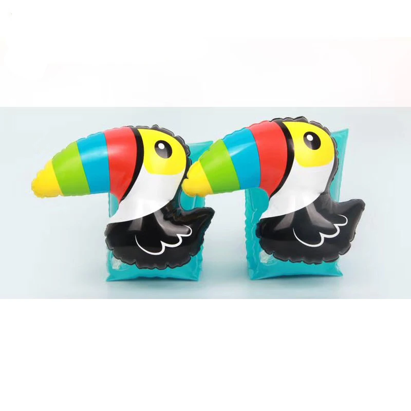 Toucan YUYU кронштейн для малышей, плавательный круг, детский надувной бассейн, поплавок, плавательный рычаг, кольцо для безопасности, тренировочный круг для плавания, поплавок, кольцо с фламинго - Цвет: Toucan