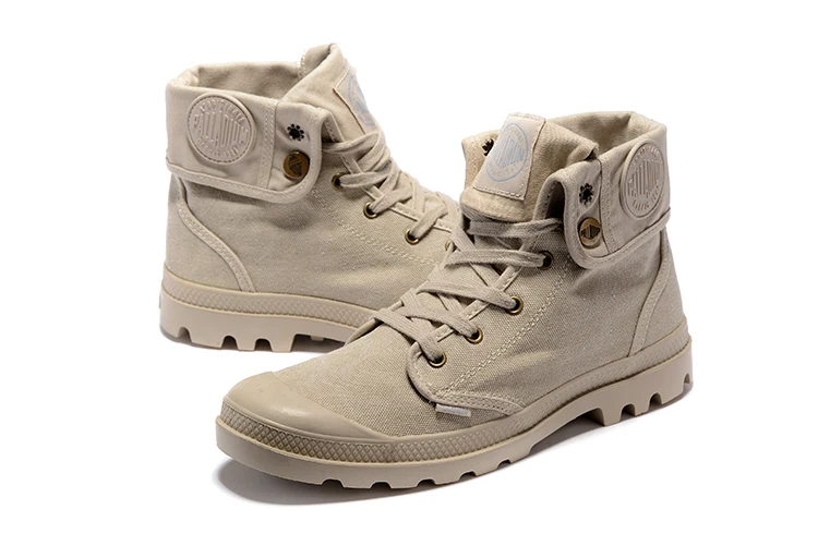 PALLADIUM Pallabrouse/мужские военные ботильоны цвета хаки Повседневная парусиновая обувь