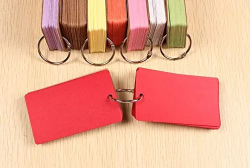 Папка с кольцом легкая флэш карта индексом 50 нерешенных пустых белых страниц 2