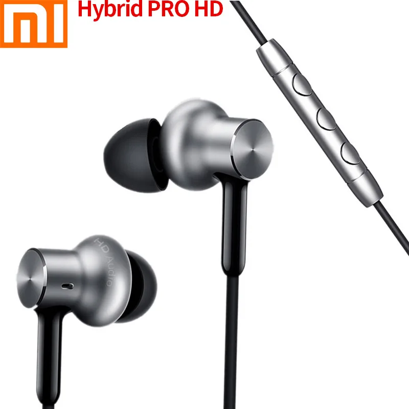 Оригинальные Xiaomi Hybrid Pro HD/Hybrid Наушники с тройным/двойным динамическим драйвером +