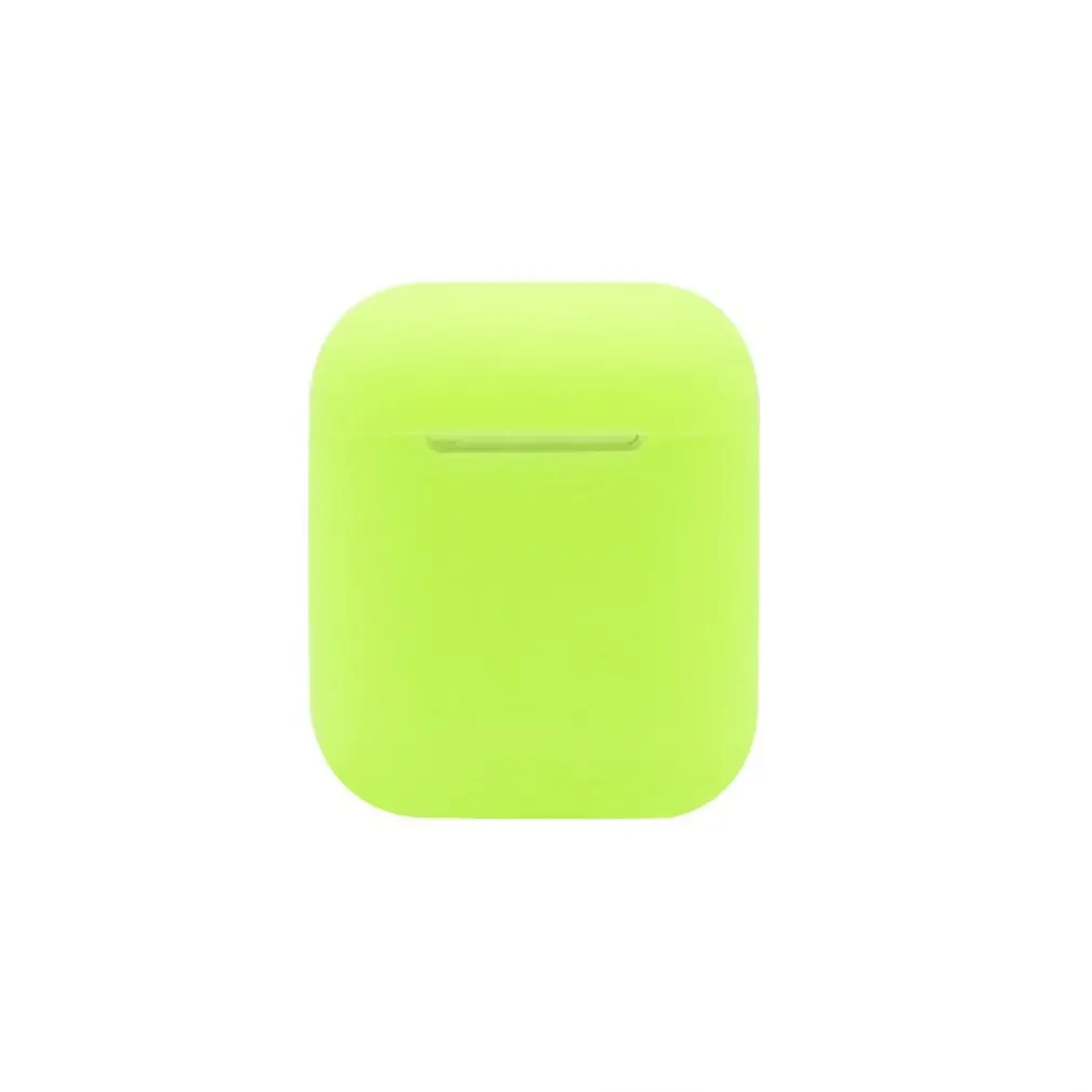 19 Мягкий ударостойкий силиконовый чехол для AirPods беспроводной защитный чехол для наушников для Air Pods зарядка защитная коробка - Цвет: 19