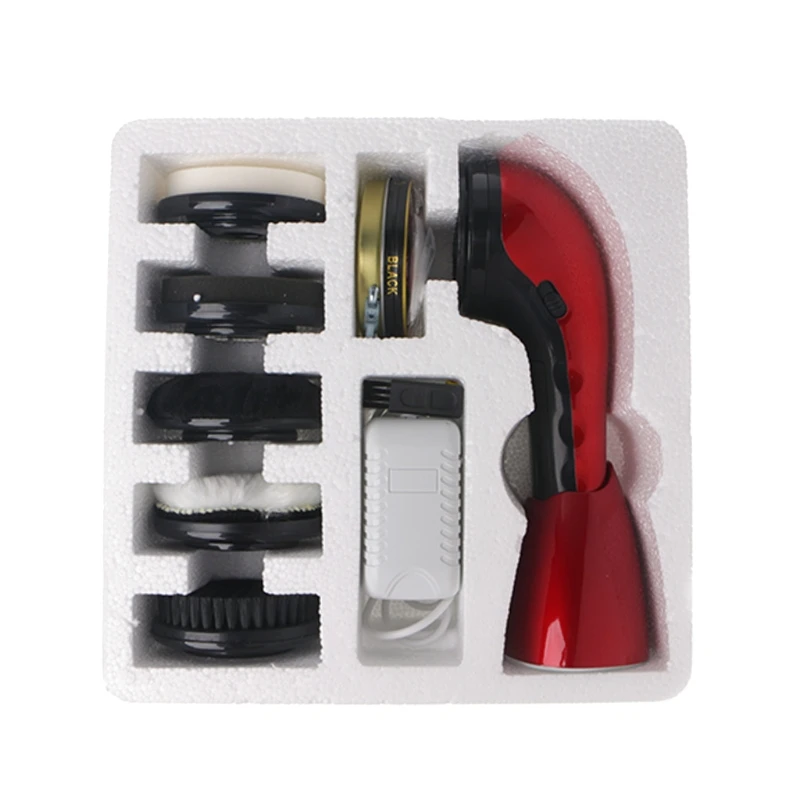 Перезаряжаемая машинка для полировки обуви электрическая многофункциональная