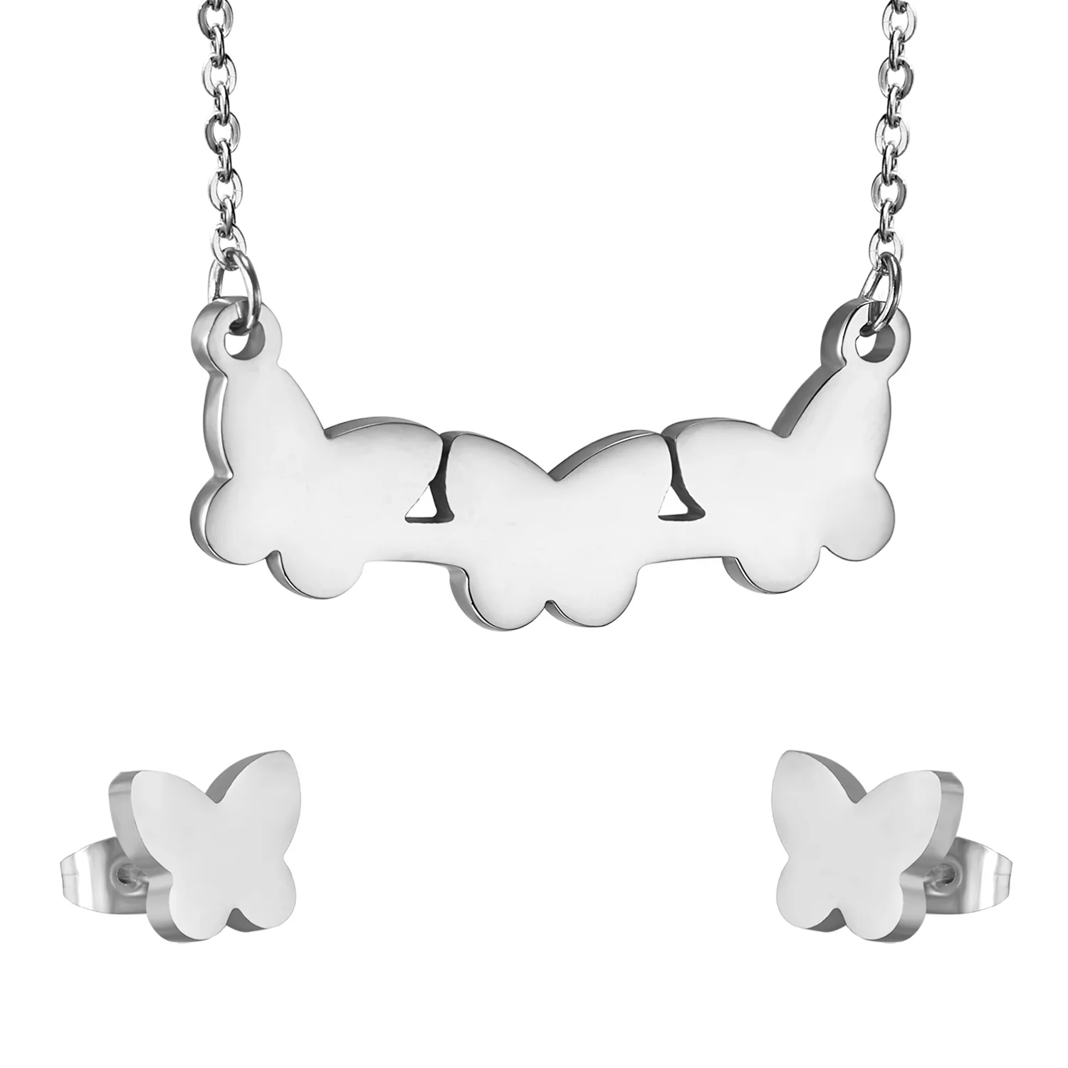 LUXUKISSKIDS красивые серьги в форме цветка подвеска Свадебные Ювелирные наборы для