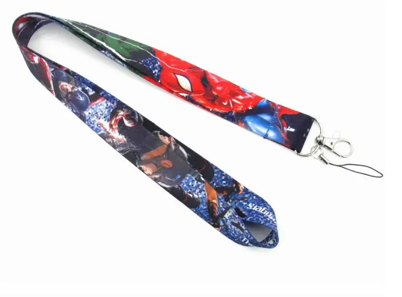 Новинка 1 шт. брелок мстители Капитан Америка Халк значок ID карты держатели