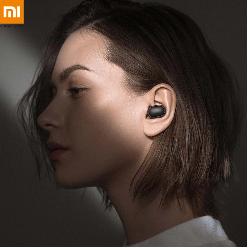 Xiaomi беспроводные наушники Air/AirDots Молодежная версия/Redmi AirDots Bluetooth 5,0 гарнитура микрофон сенсорное управление стерео