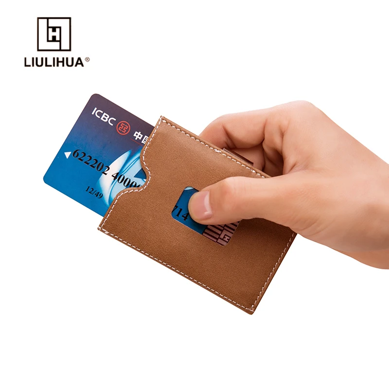 Новый продукт LIULIHUA Роскошный кошелек тройного сложения повседневный держатель
