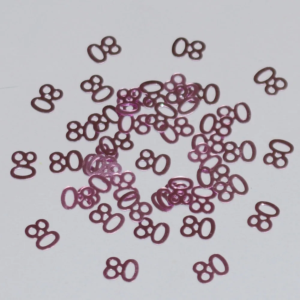 Цифры цифры в виде цифр 150 г розовые 13/16/18/20/21/30/40/50/60/70/80|confetti spray|confetti storetable confetti |