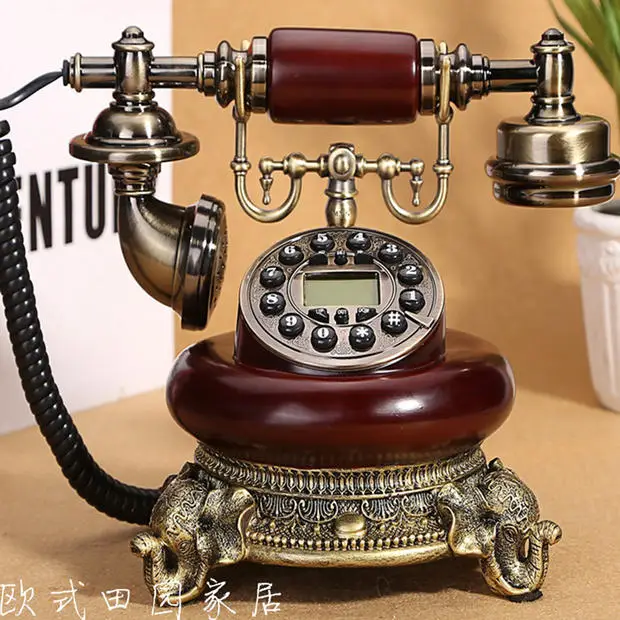 Новый высококлассный европейский антикварный телефонный телефон беспроводная