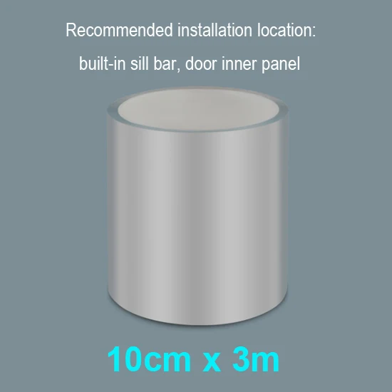 10cm Universal Car Door Edge Guard Scratch Strip Anti Collision Bumper Protector Rubber Trim Molding Scratch Strip Crash Bar - Color Name: 10cm