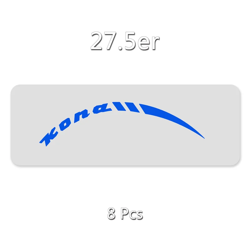 27.5er Refle Blue KONA два колеса наклейки на обод/наклейки клей для горного велосипеда MTB - Цвет: 27.5er Refle Blue