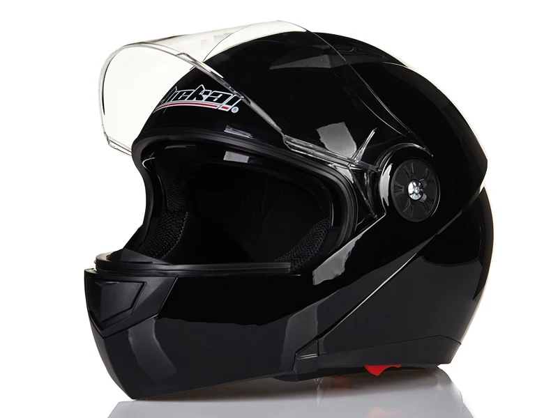 Мотоцикл JIEKAI шлемы с двойным козырьком из углеродного волокна Moto Casco модульный откидной шлем DOT одобренный 115 гоночные мотокроссные шлемы