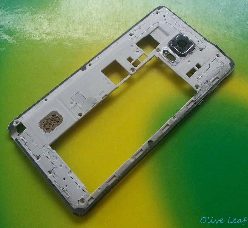 Замена высокого качества средняя рамка для samsung Galaxy Note 4 N910F N910A средний корпус