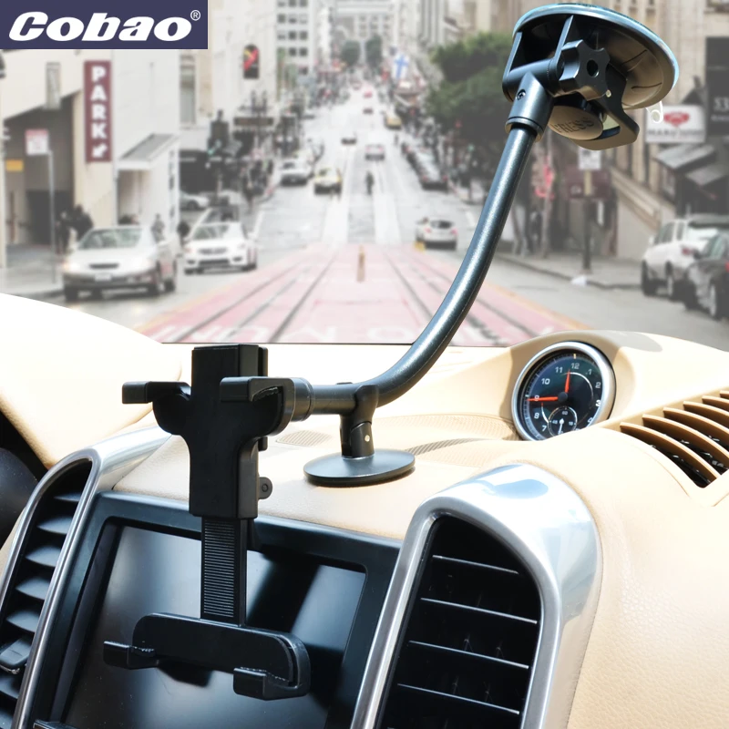 Cobao Универсальный держатель для мобильного телефона, подставка, гибкие аксессуары, автомобильный держатель для 7, 8 дюймов, планшет, ПК, Ipad, мини, Iphone 6, 7 plus