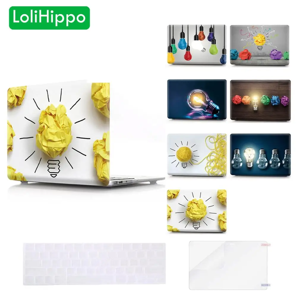 LoliHippo креативный Ноутбук Замена чехол лампа ноутбука Защитная крышка для MacBook 11 13