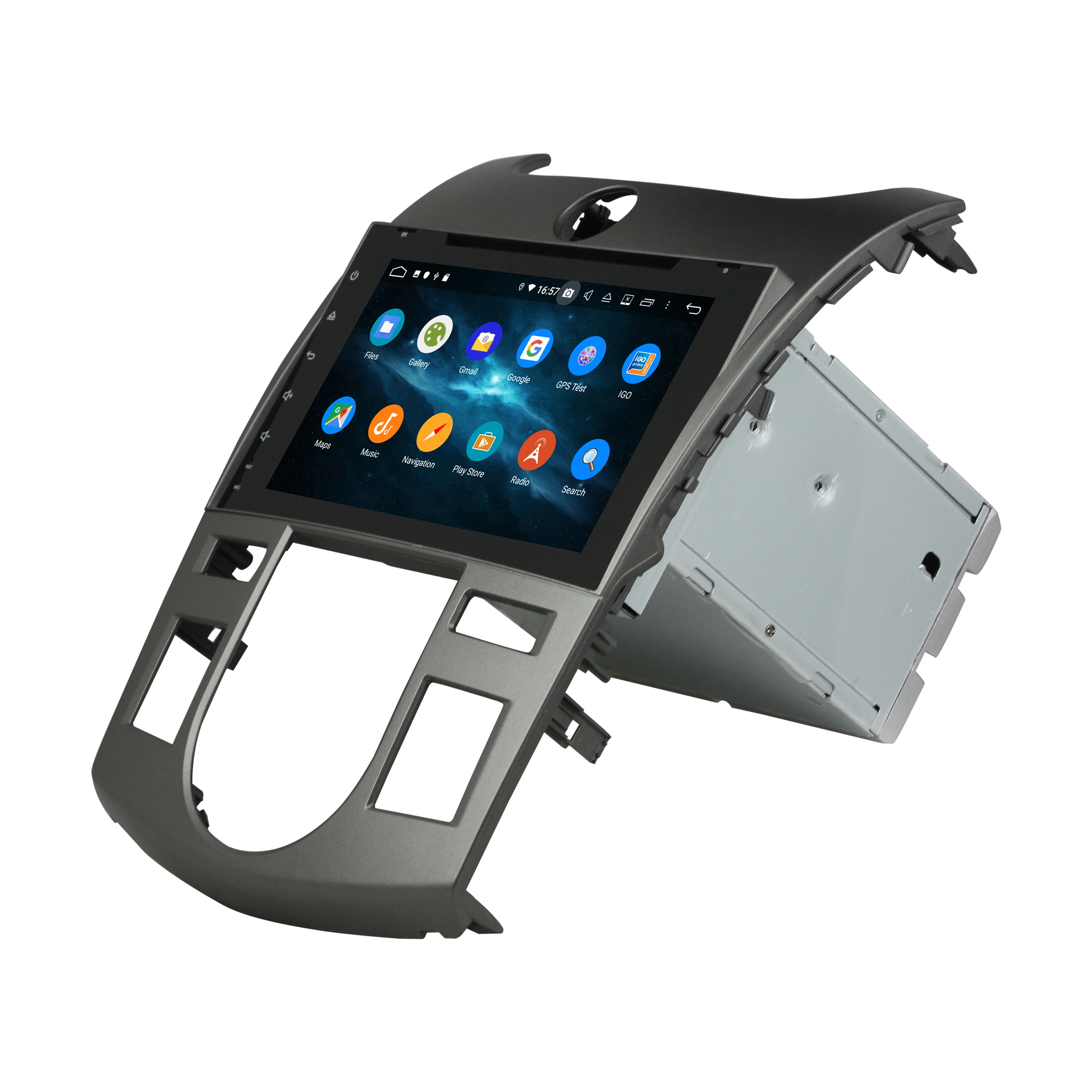 DSP IPS PX6 5-ядерный 8 &quotAndroid 10 автомобильный DVD-плеер для KIA Forte Cerato 2008-2012 стерео радио