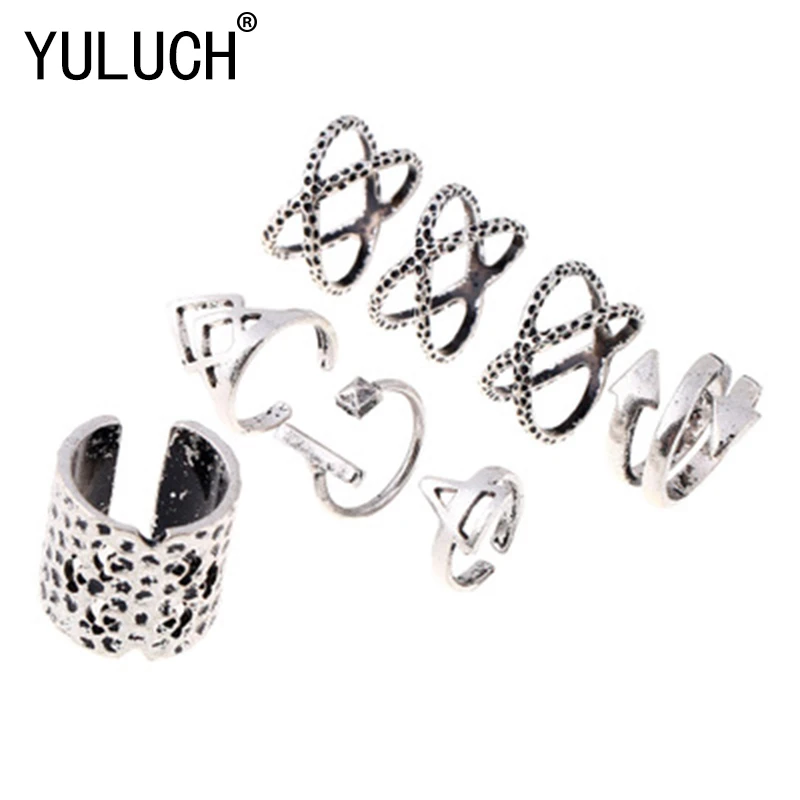 YULUCH 2018 модный новый комплект колец для женщин ювелирные изделия кольцо в стиле