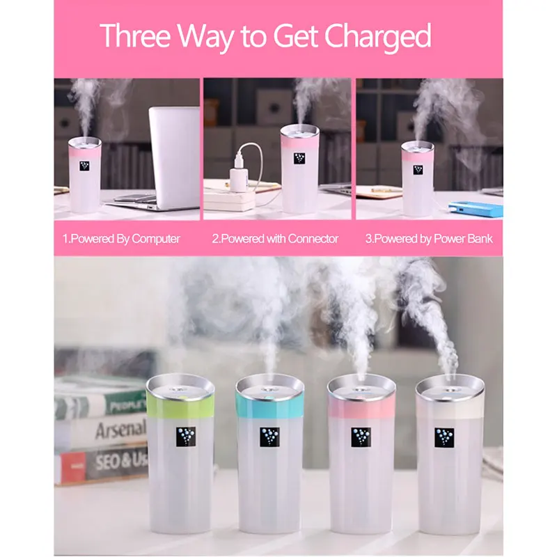 E показать дерево автомобиля увлажнитель Воздухоочистители освежитель USB мини