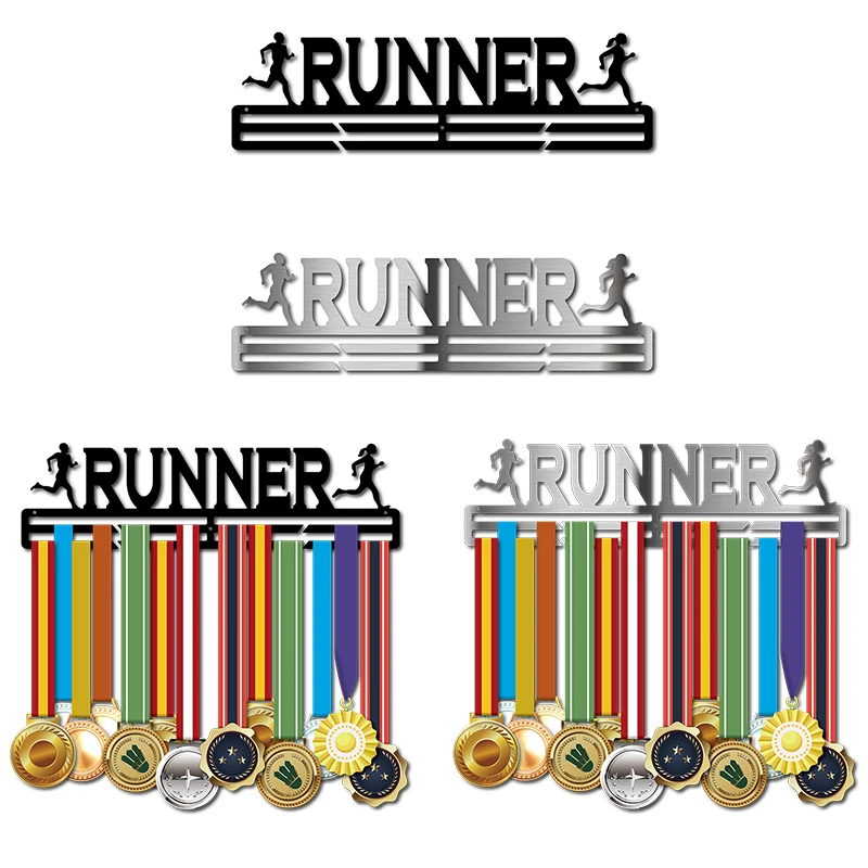 Медаль Вешалка для бега спортивная медаль держатель марафон витрина|Булавки и