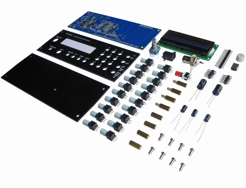 Мини DDS цифровой генератор сигналов с функцией синтеза DIY набор панелью
